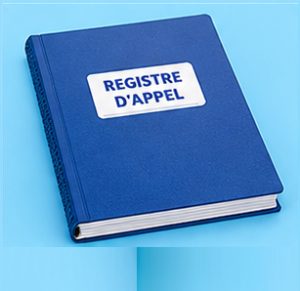 Registre d'appel